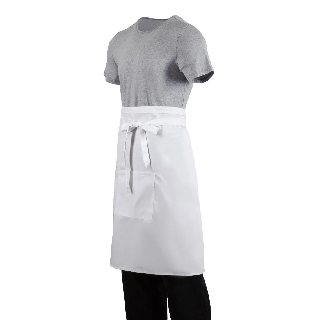 Regular Bistro Apron White - Image 8