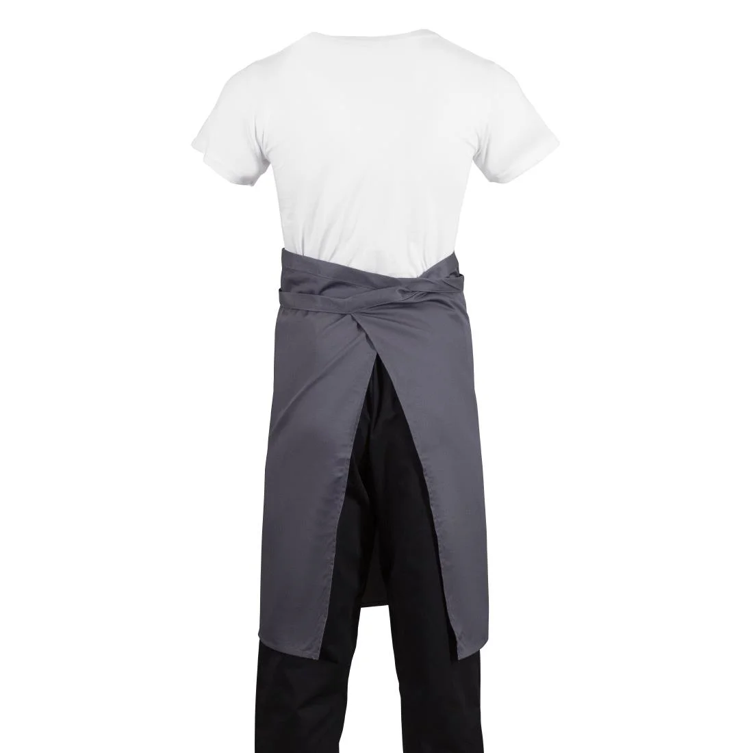 Whites Regular Bistro Apron Charcoal - Image 5