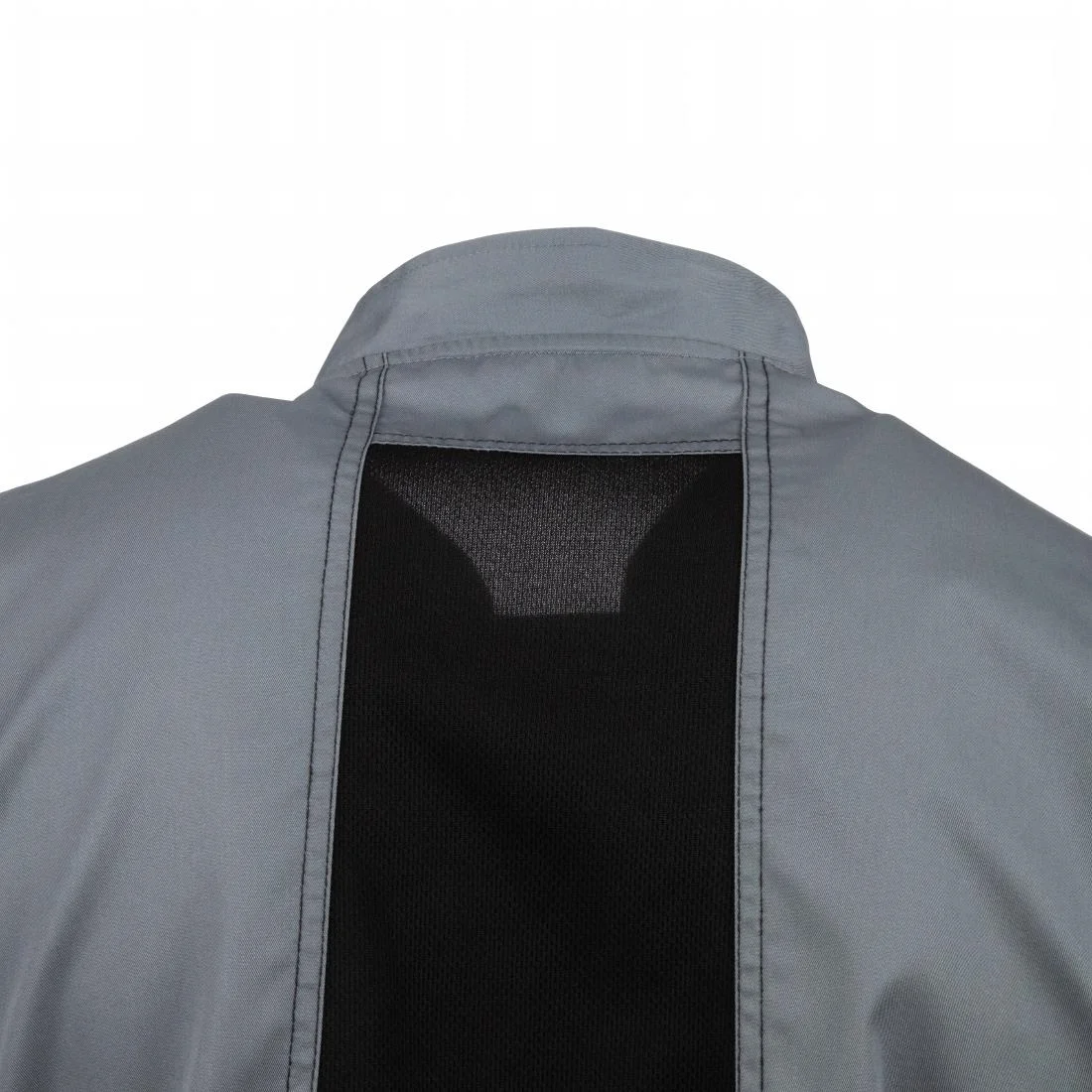 Chef Works Valais Signature Series Grey Unisex Chefs Jacket - Image 4