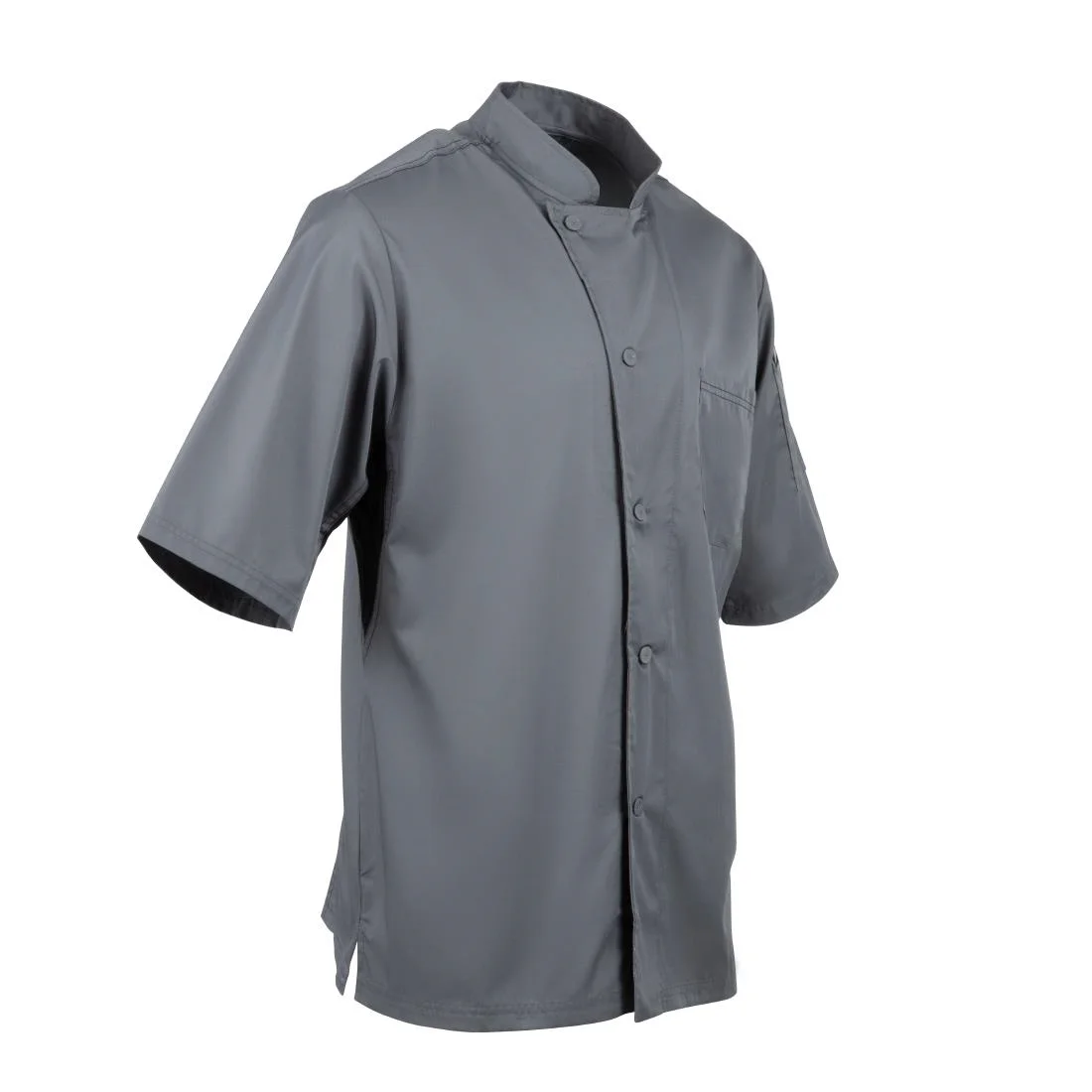 Chef Works Valais Signature Series Grey Unisex Chefs Jacket - Image 9