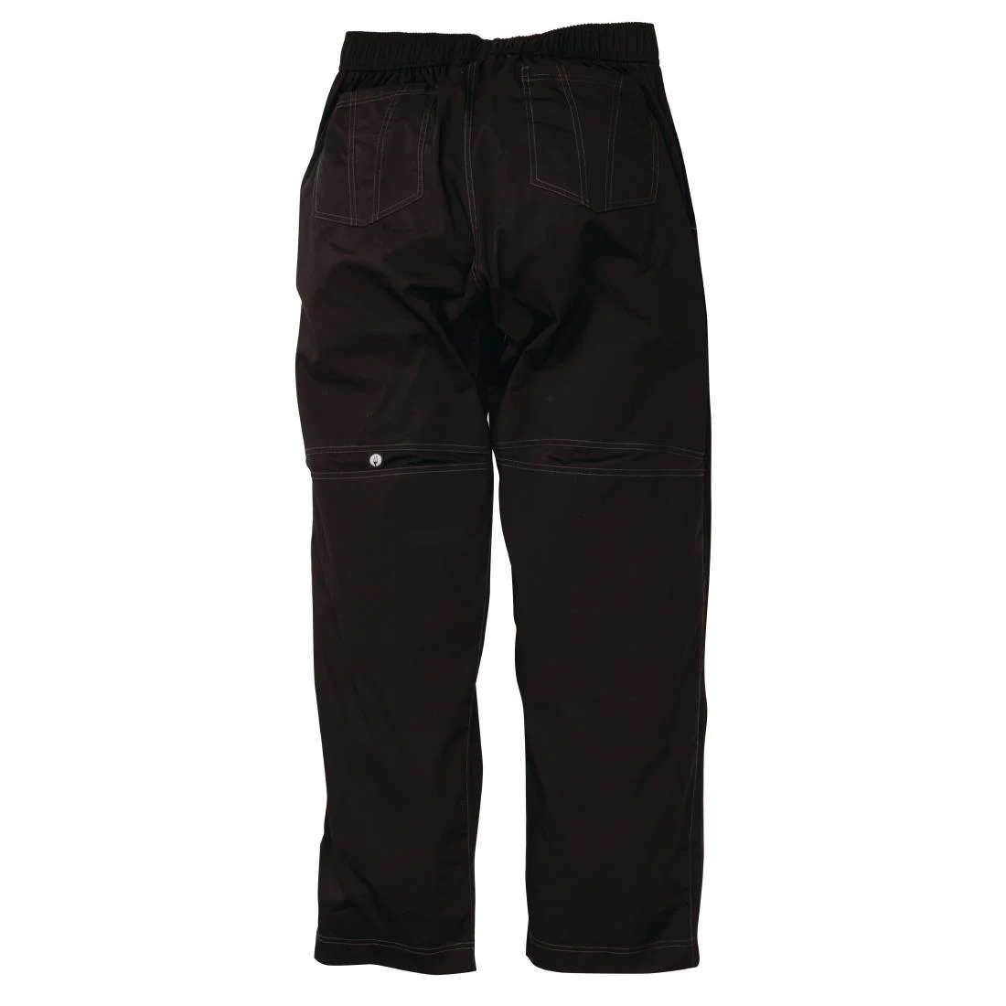 Chef Works Unisex Cool Vent Baggy Chefs Trousers Black - Image 11