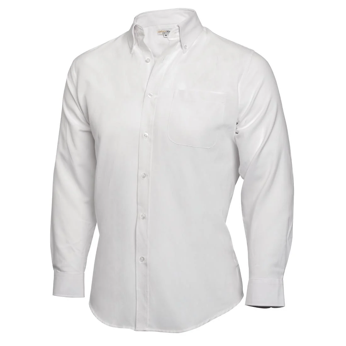 Uniform Works Oxford Button Down Collar Shirt White XL