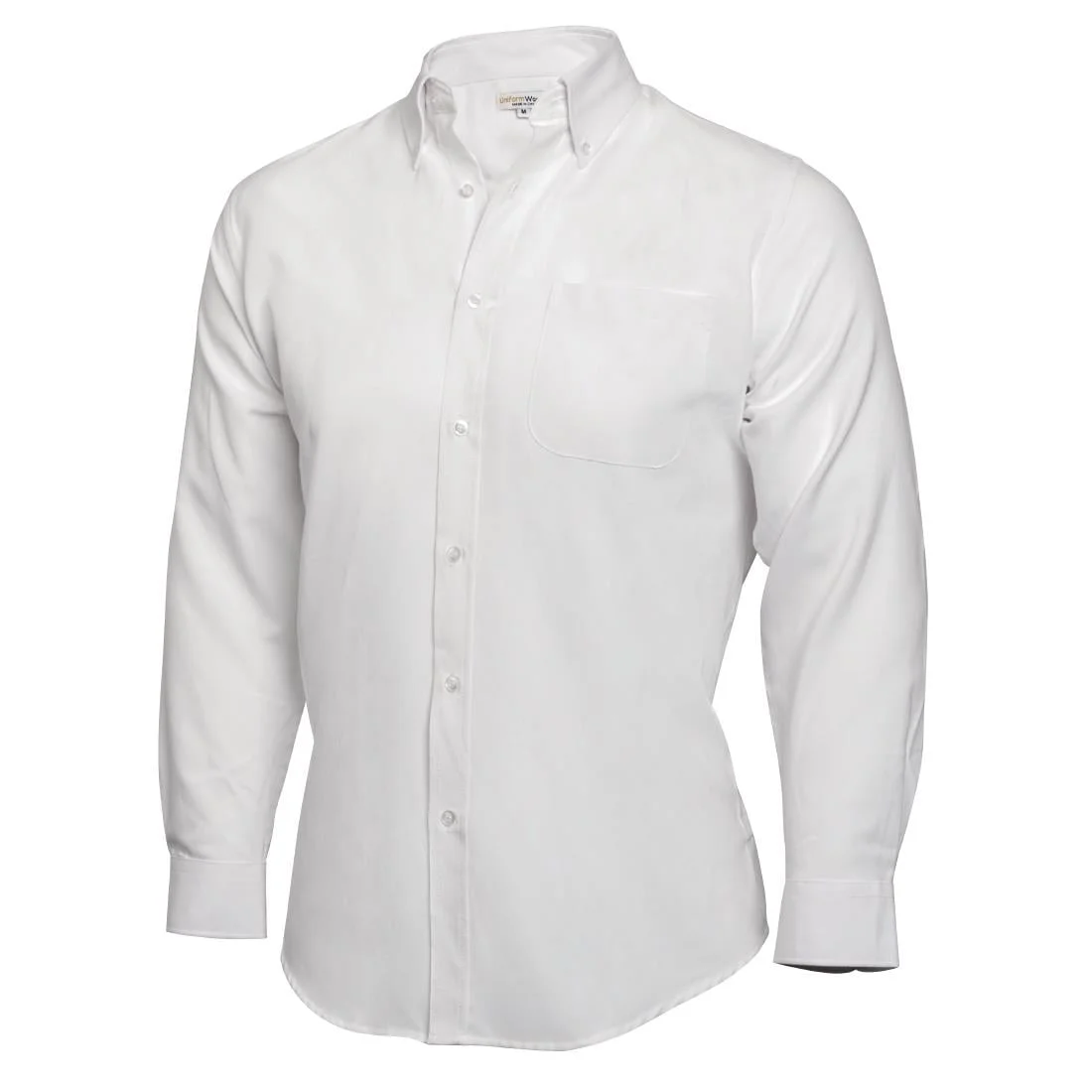 Uniform Works Oxford Button Down Collar Shirt White S - Image 2