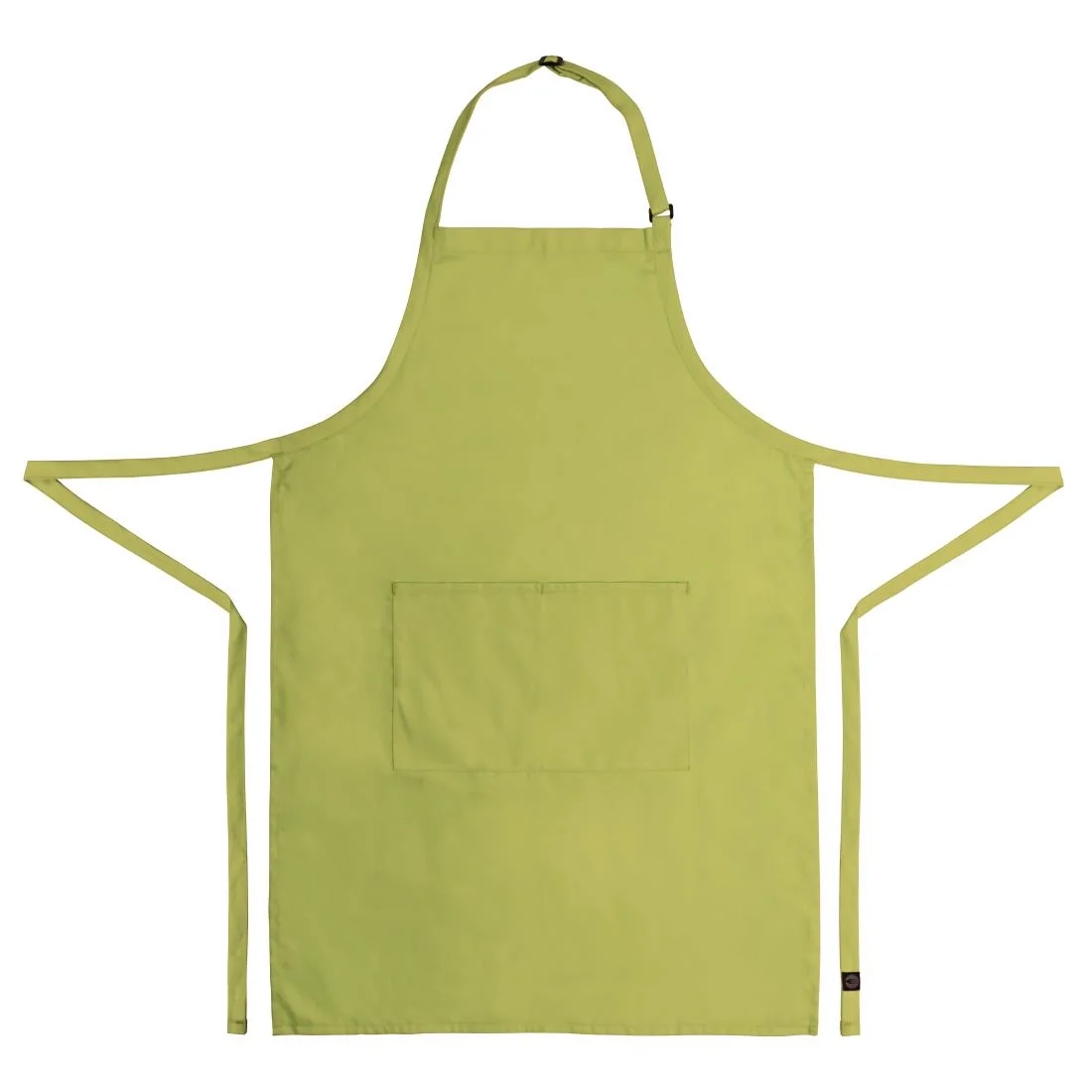 Chef Works Bib Apron Lime - Image 2