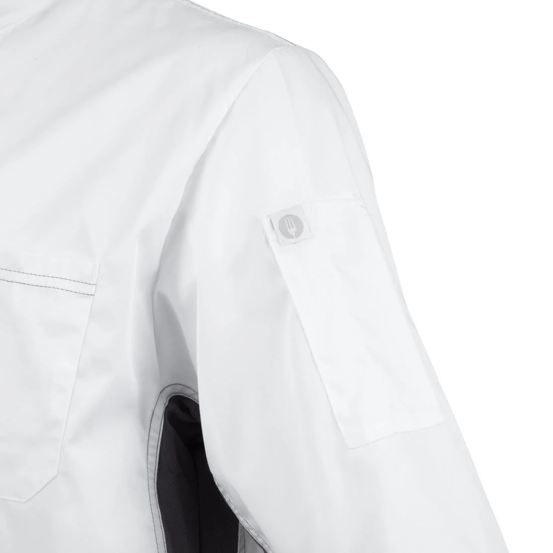 Chef Works Valais Signature Series White Unisex Chefs Jacket - Image 5
