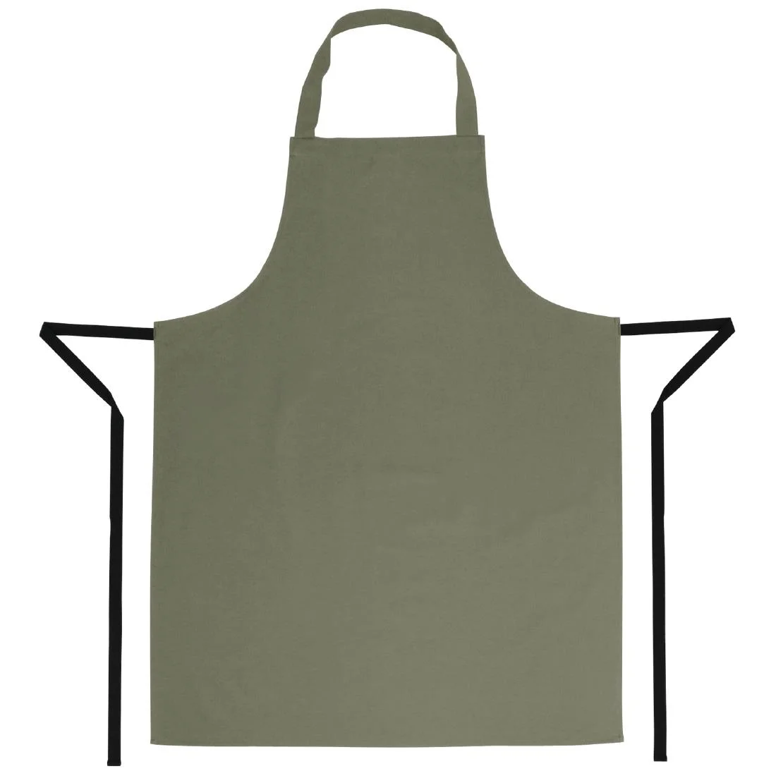 Whites Polycotton Bib Apron Olive - Image 6