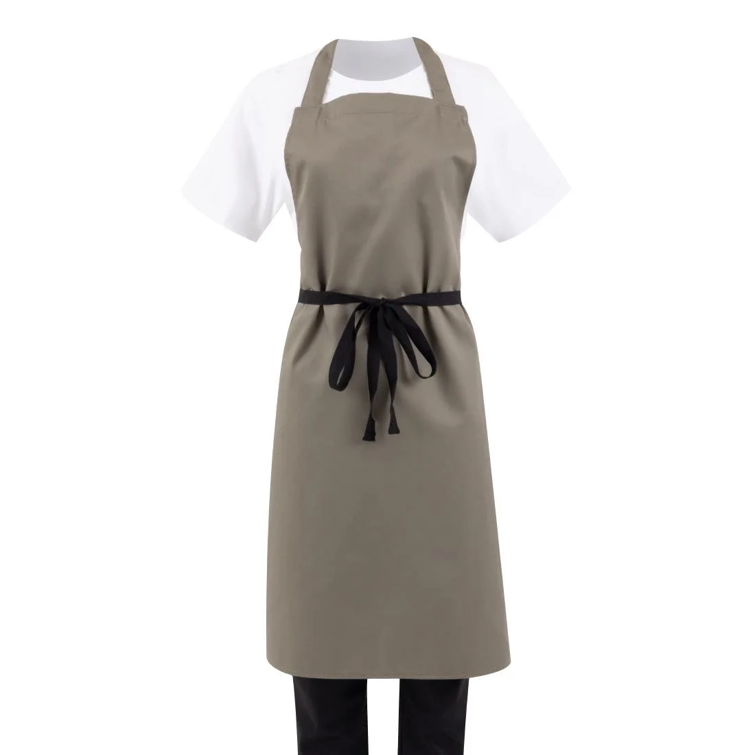 Whites Polycotton Bib Apron Olive - Image 10