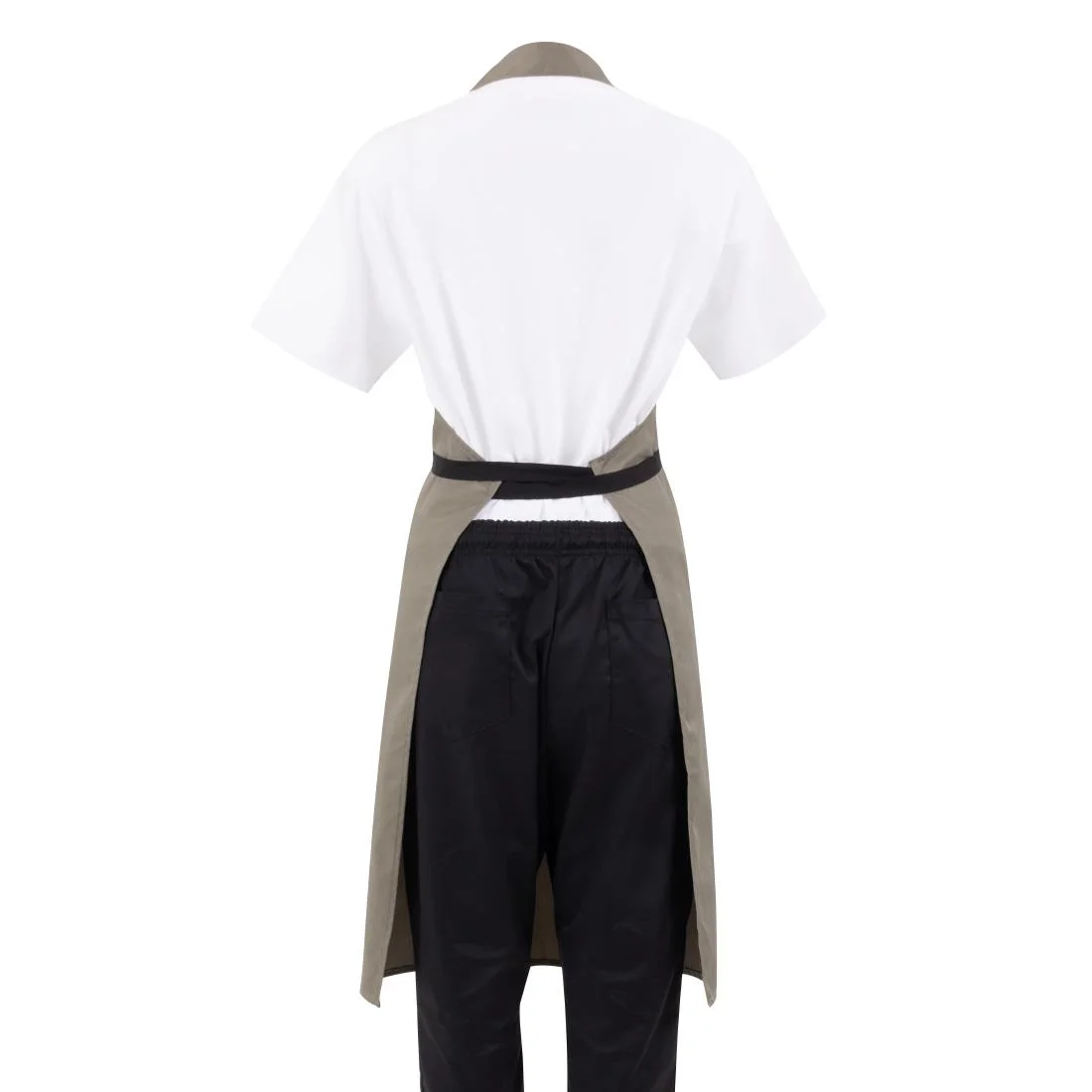 Whites Polycotton Bib Apron Olive - Image 11