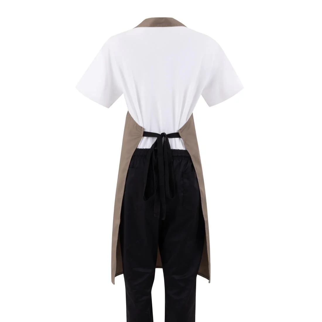 Whites Polycotton Bib Apron Tan - Image 10