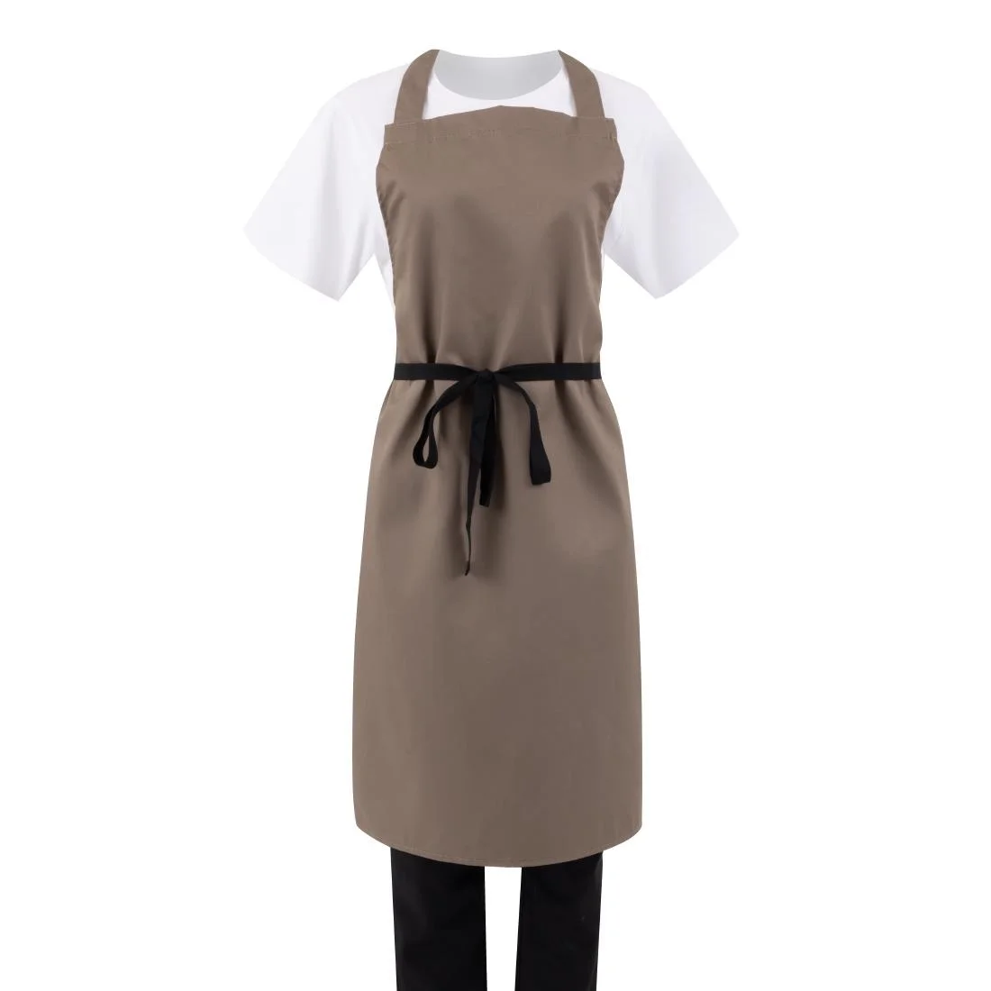 Whites Polycotton Bib Apron Tan - Image 11