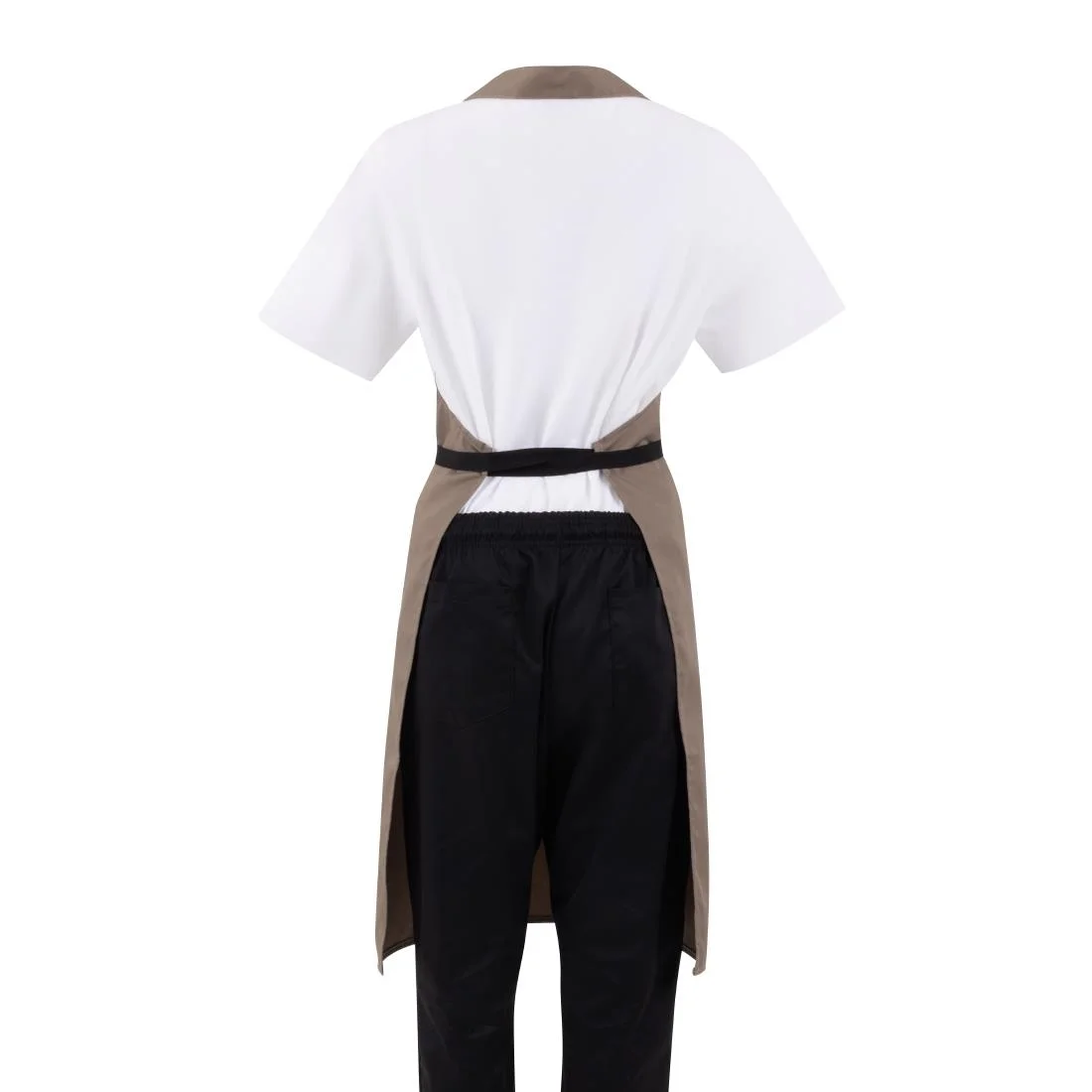 Whites Polycotton Bib Apron Tan - Image 12