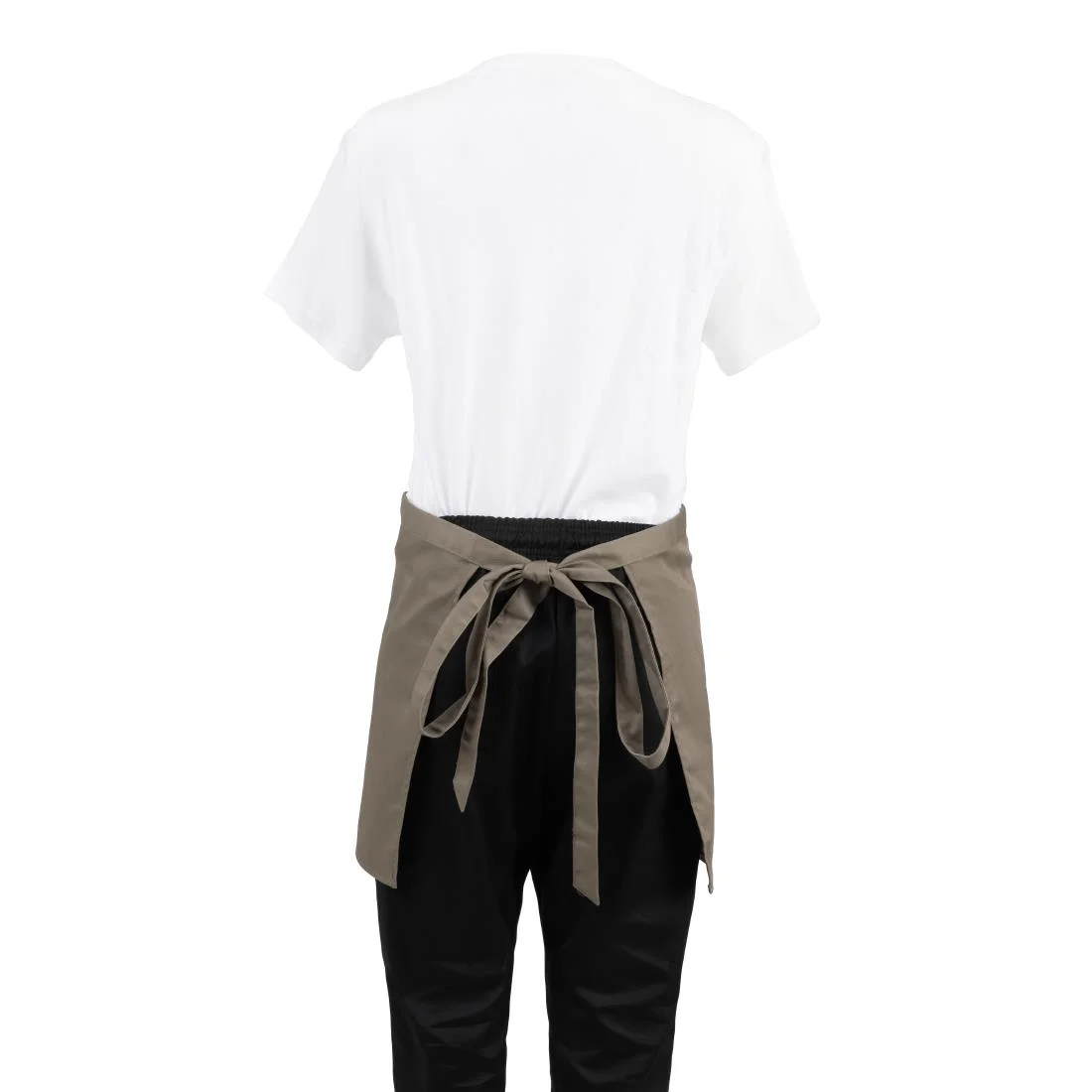 Whites Short Bistro Apron Olive - Image 9