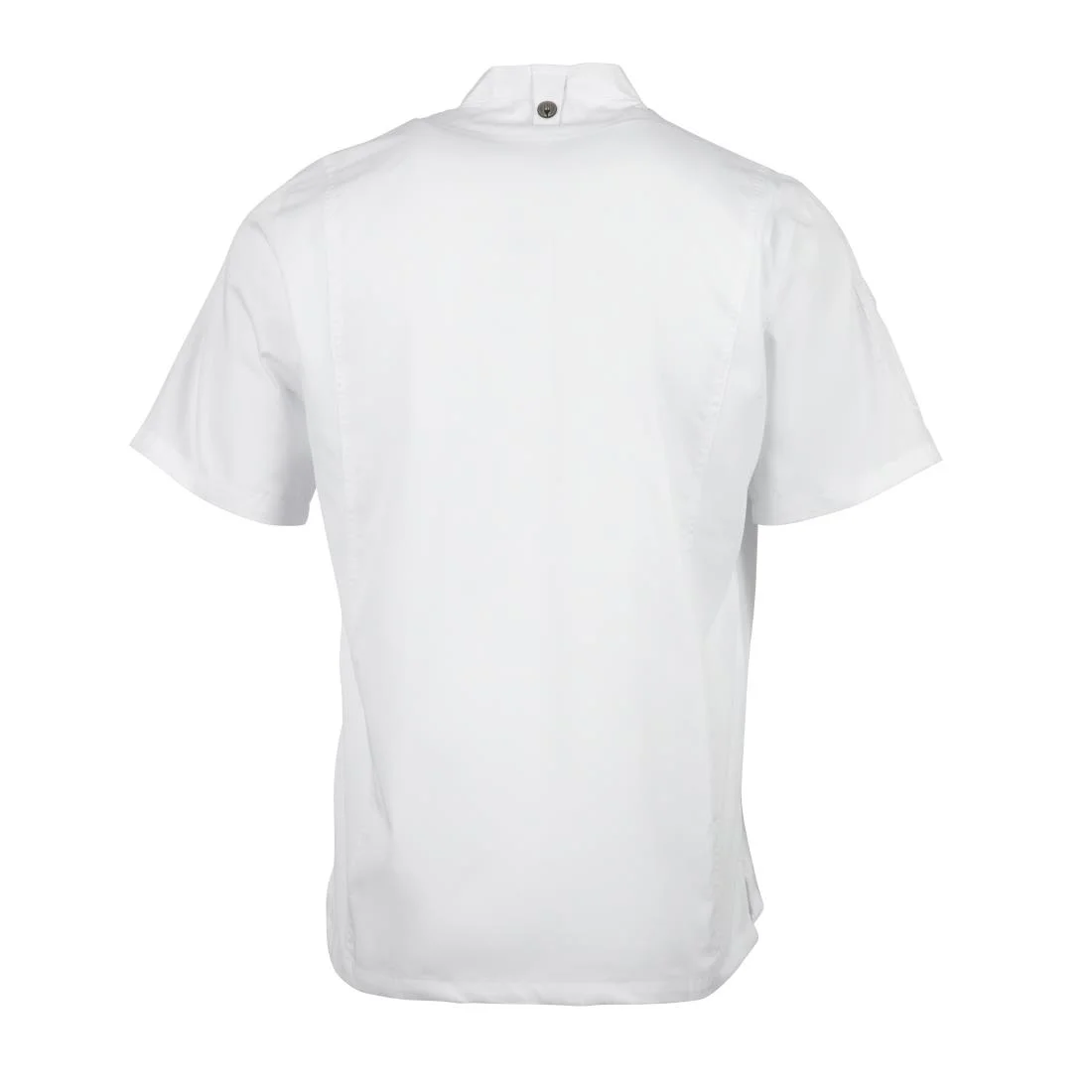 Chef Works Springfield Zipper White Mens Chefs Jacket - Image 5