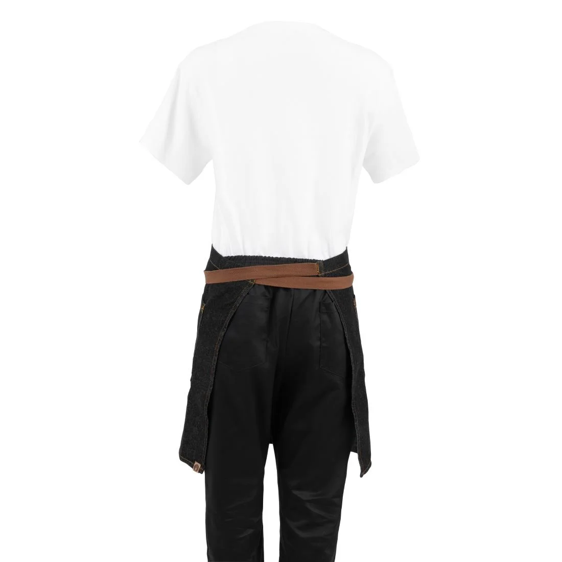 Chef Works Urban Memphis Half Bistro Apron Black - Image 8
