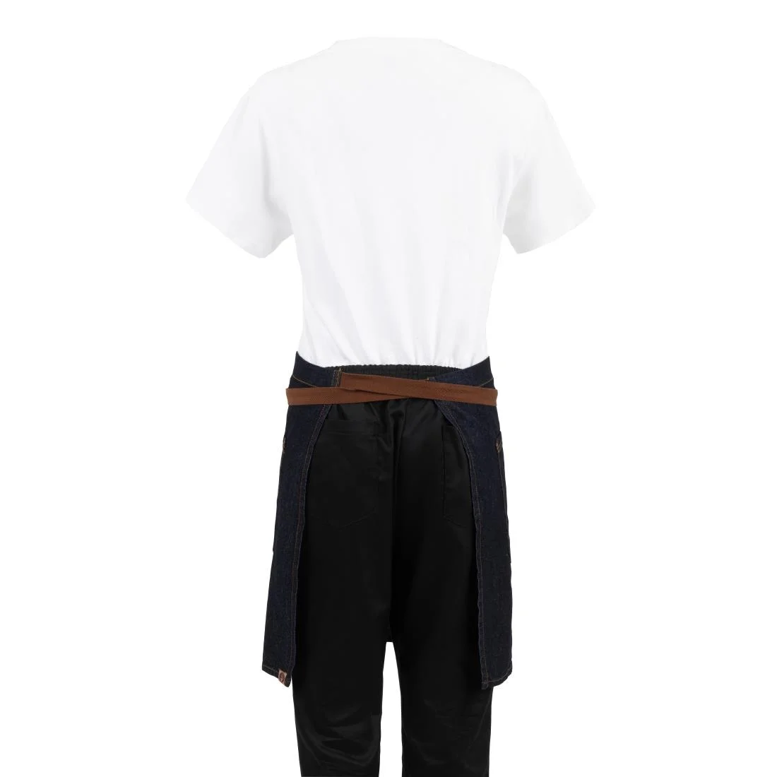 Chef Works Urban Memphis Half Bistro Apron Indigo - Image 8