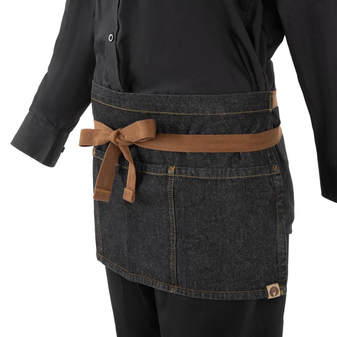 Chef Works Urban Memphis Waist Apron Black - Image 6