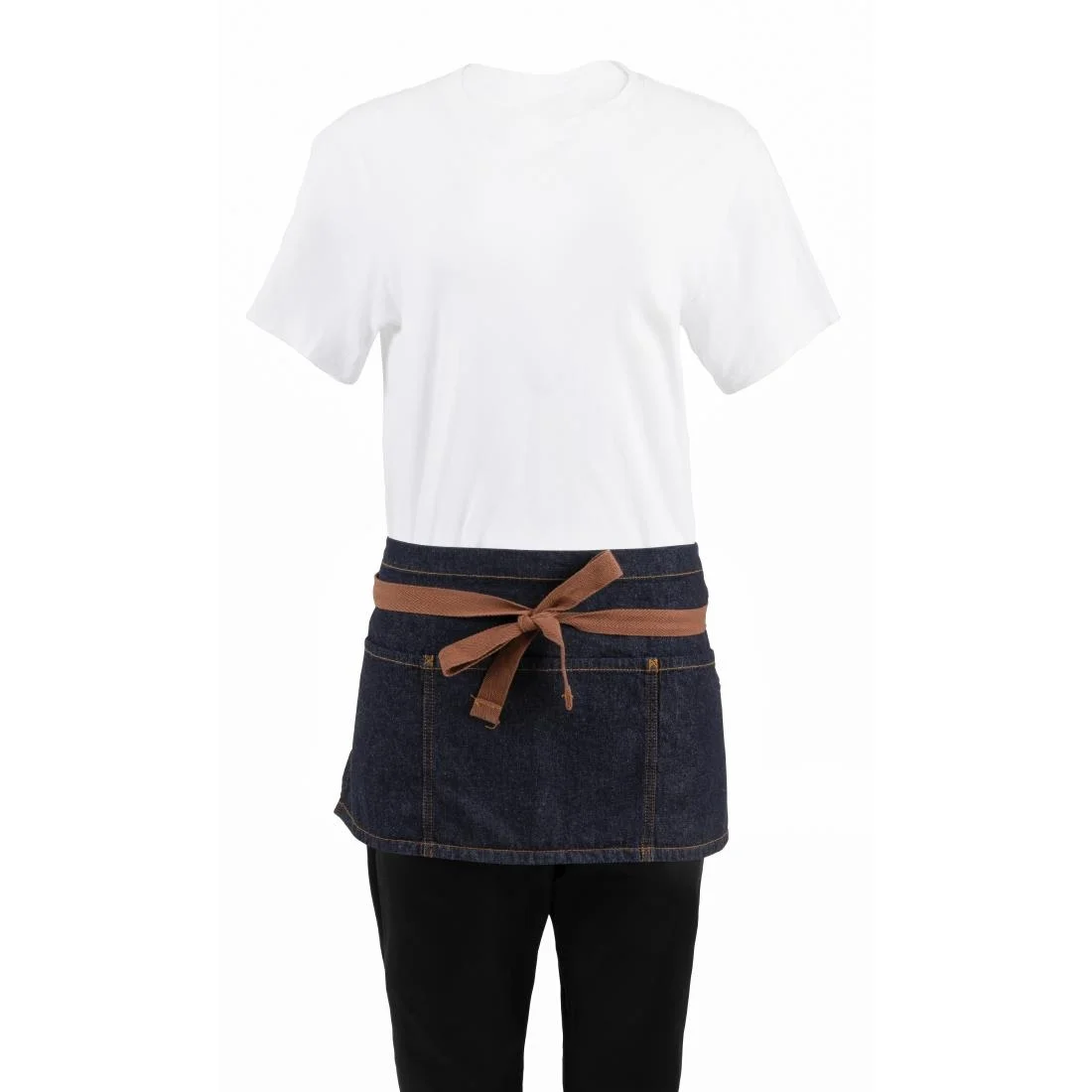 Chef Works Urban Memphis Waist Apron Indigo - Image 7