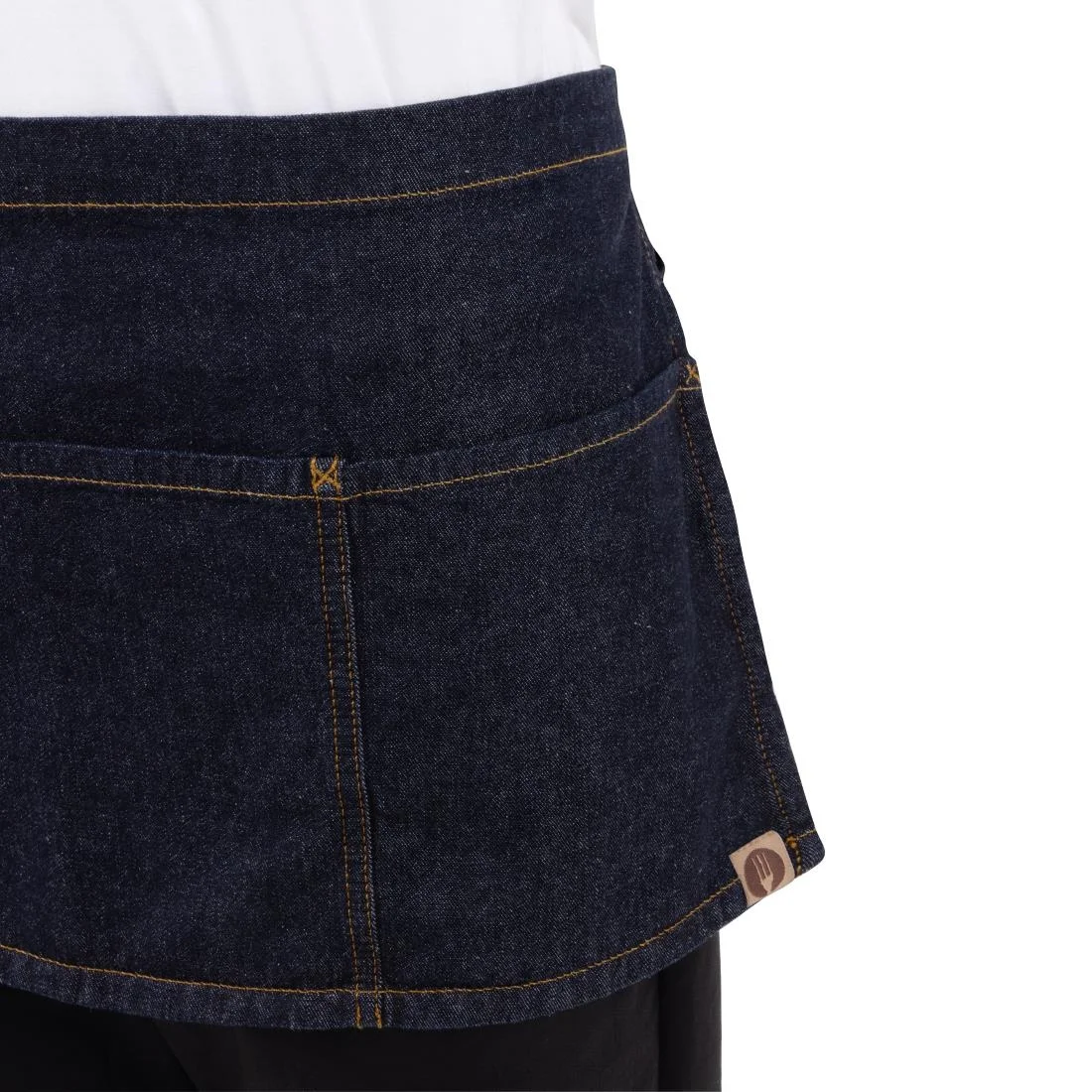 Chef Works Urban Memphis Waist Apron Indigo - Image 10