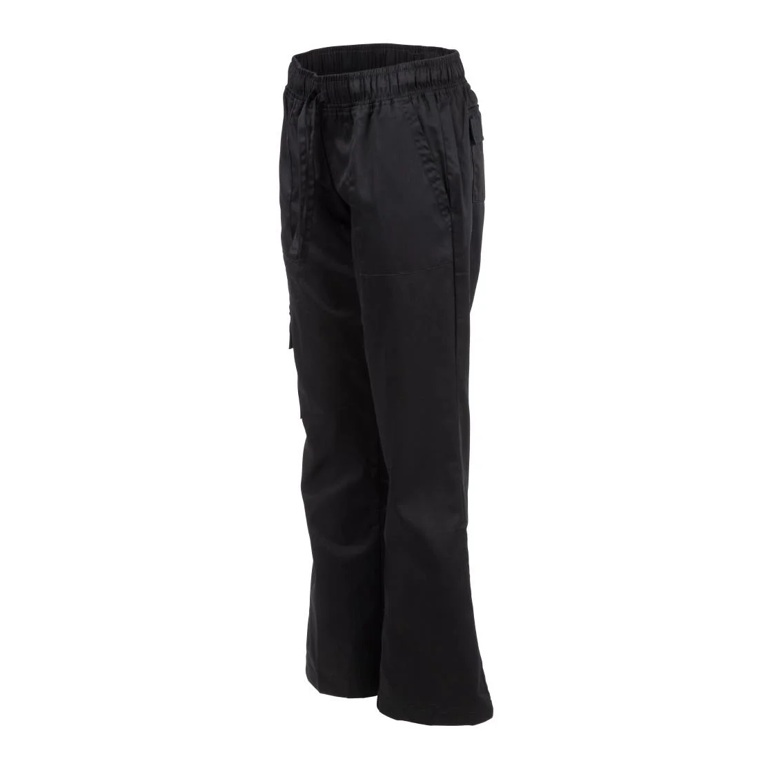 Chef Works Womens Cargo Chefs Trousers Black - Image 4