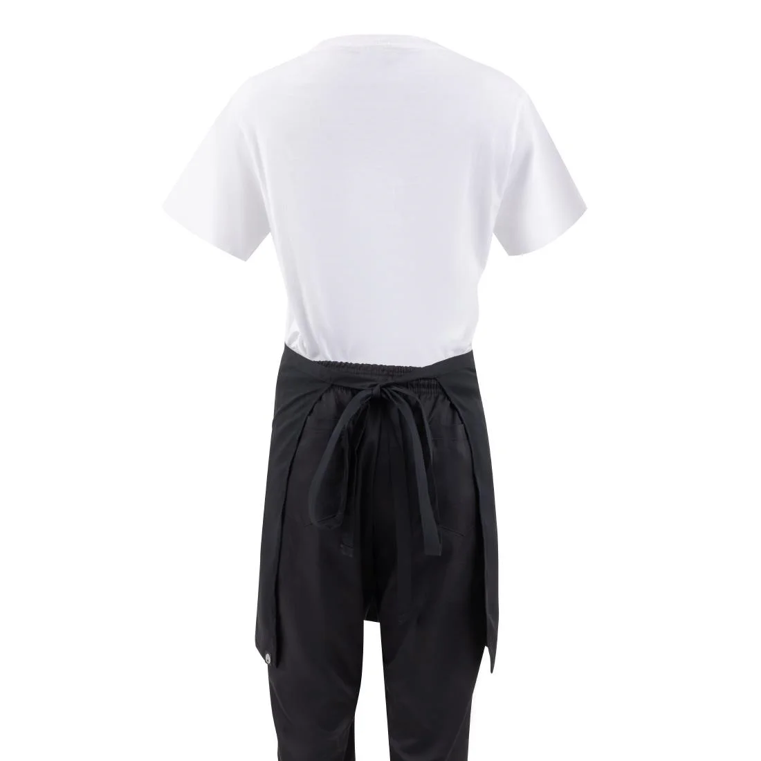 Chef Works Half Bistro Apron Black - Image 6