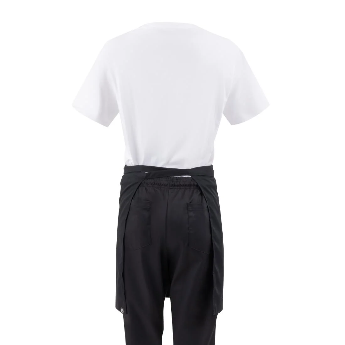 Chef Works Half Bistro Apron Black - Image 8
