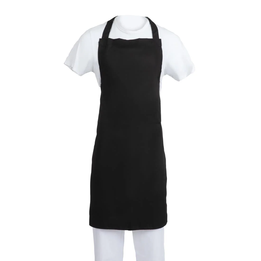 Whites Polycotton Bib Apron Black XL - Image 4