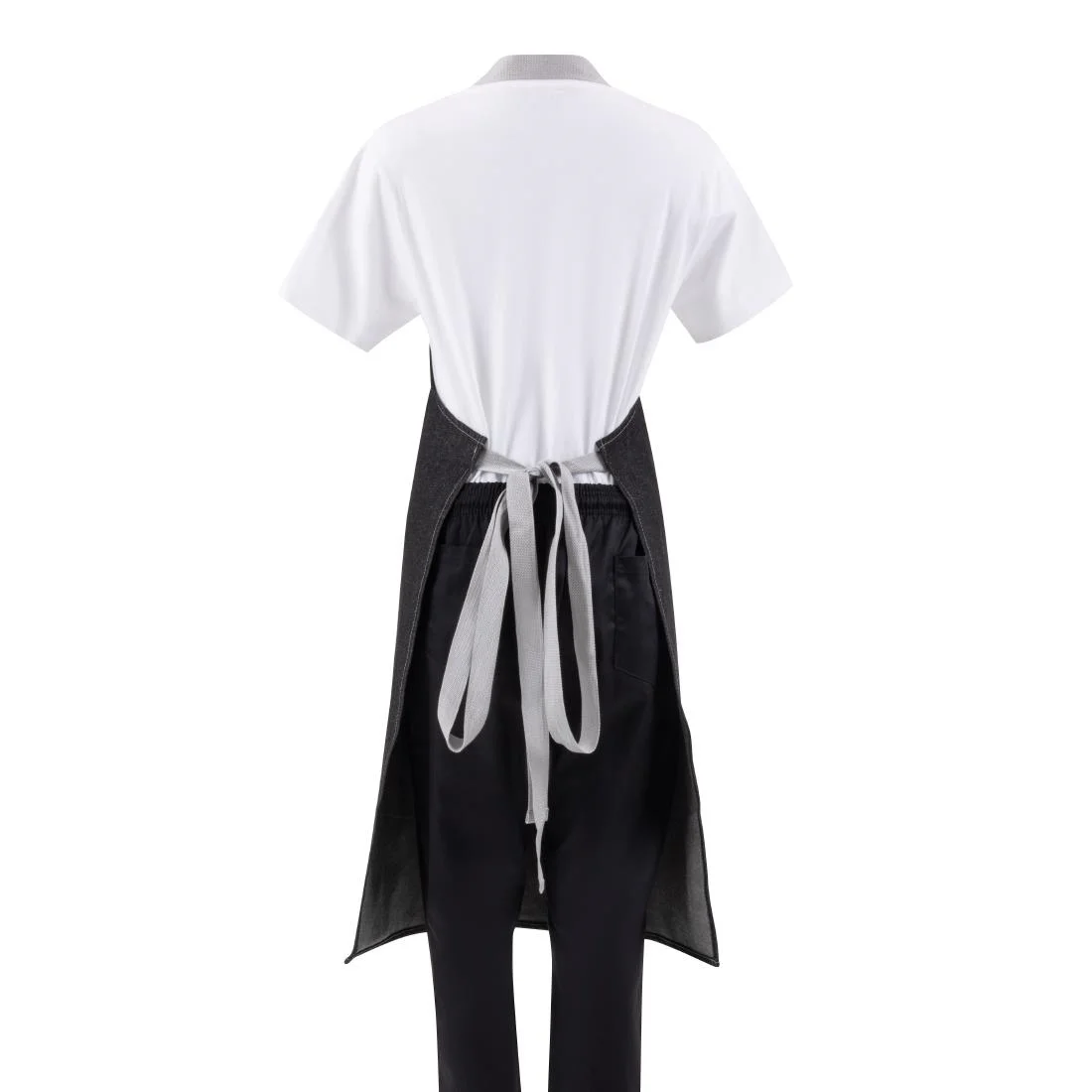 Whites Southside Bib Apron Denim Black - Image 12