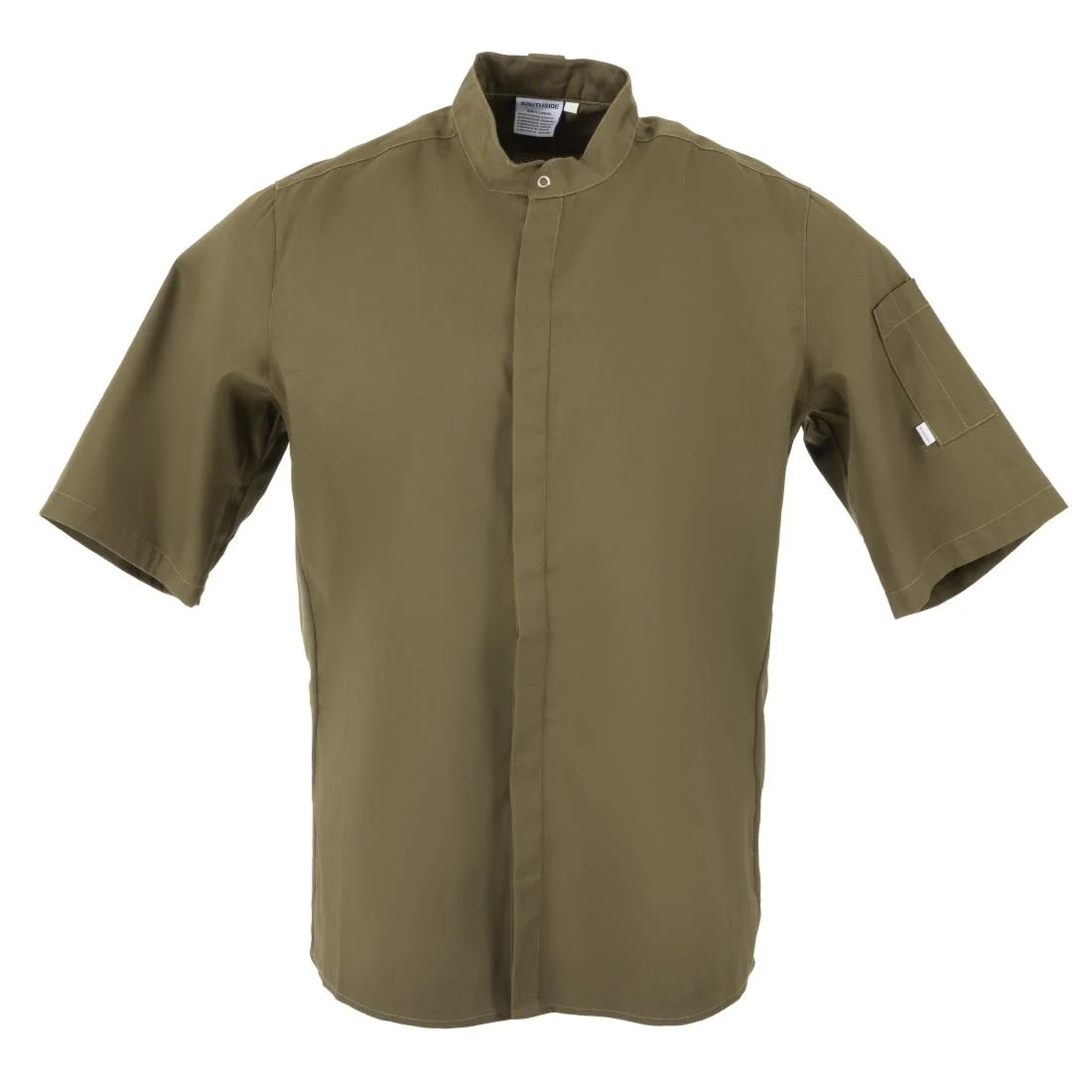 Southside Band Collar Unisex Chef Jacket
