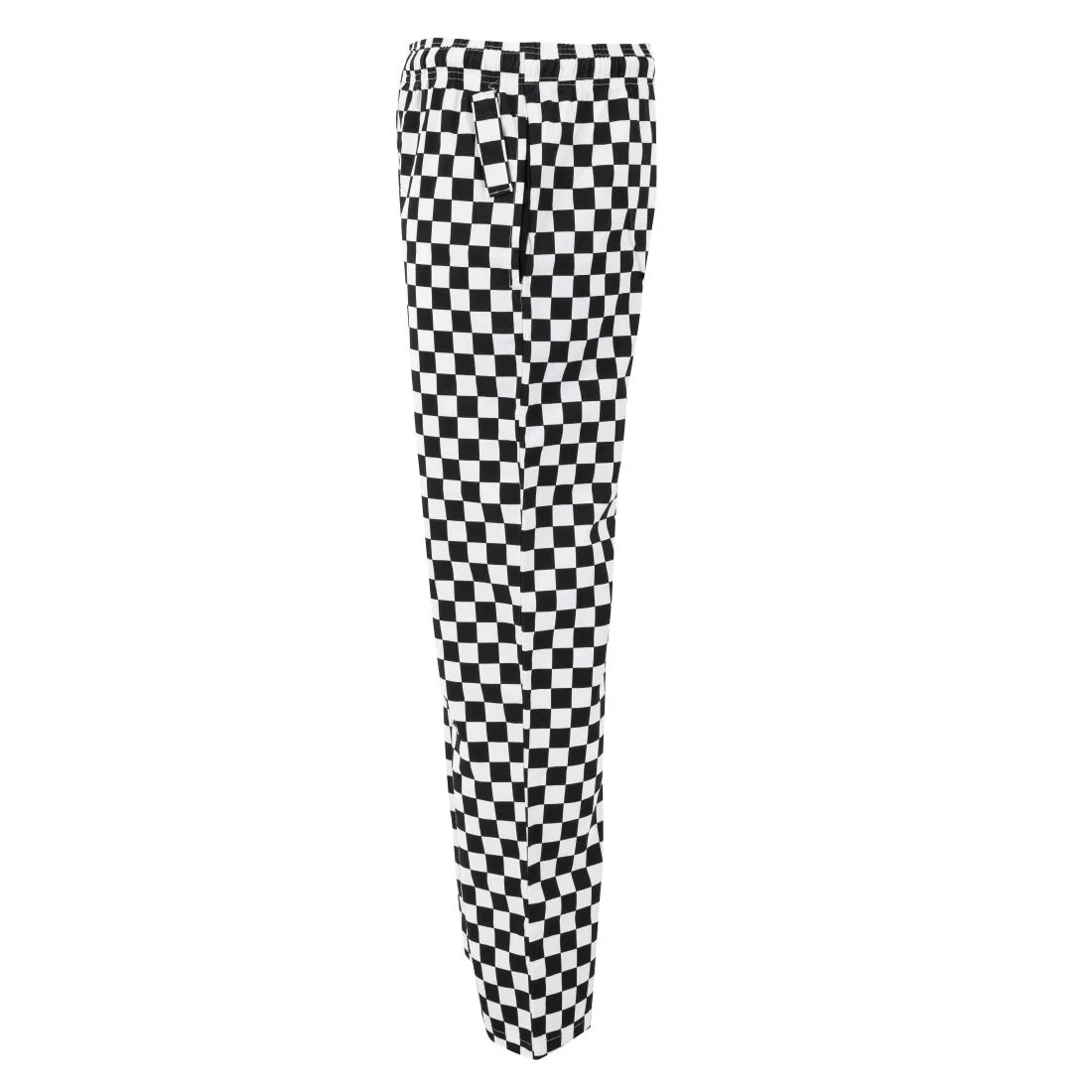 Whites Unisex Vegas Trousers Big Black & White Check - Image 5