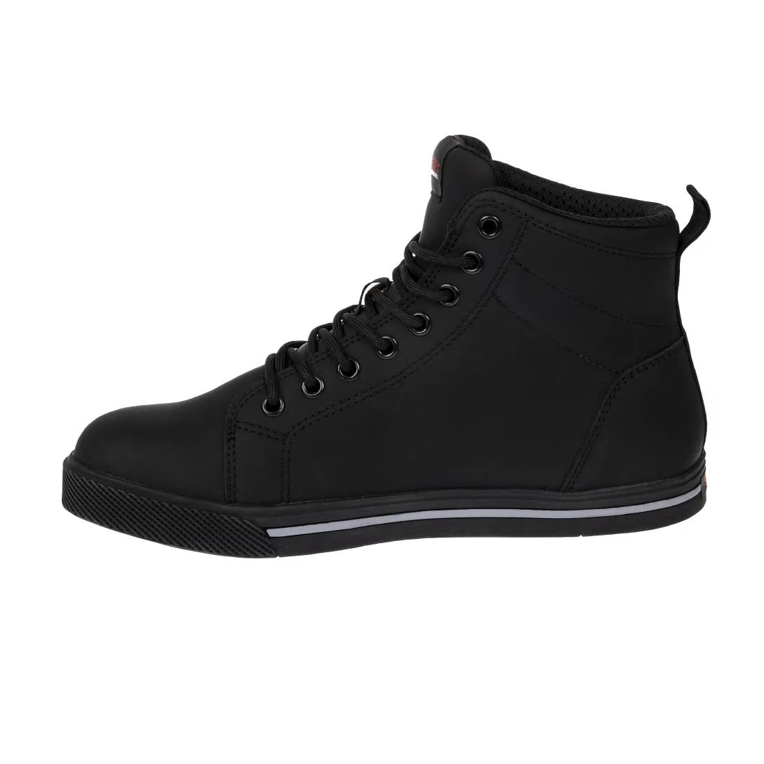 Slipbuster Recycled Microfibre Safety Hi Top Boots Matte Black - Image 6