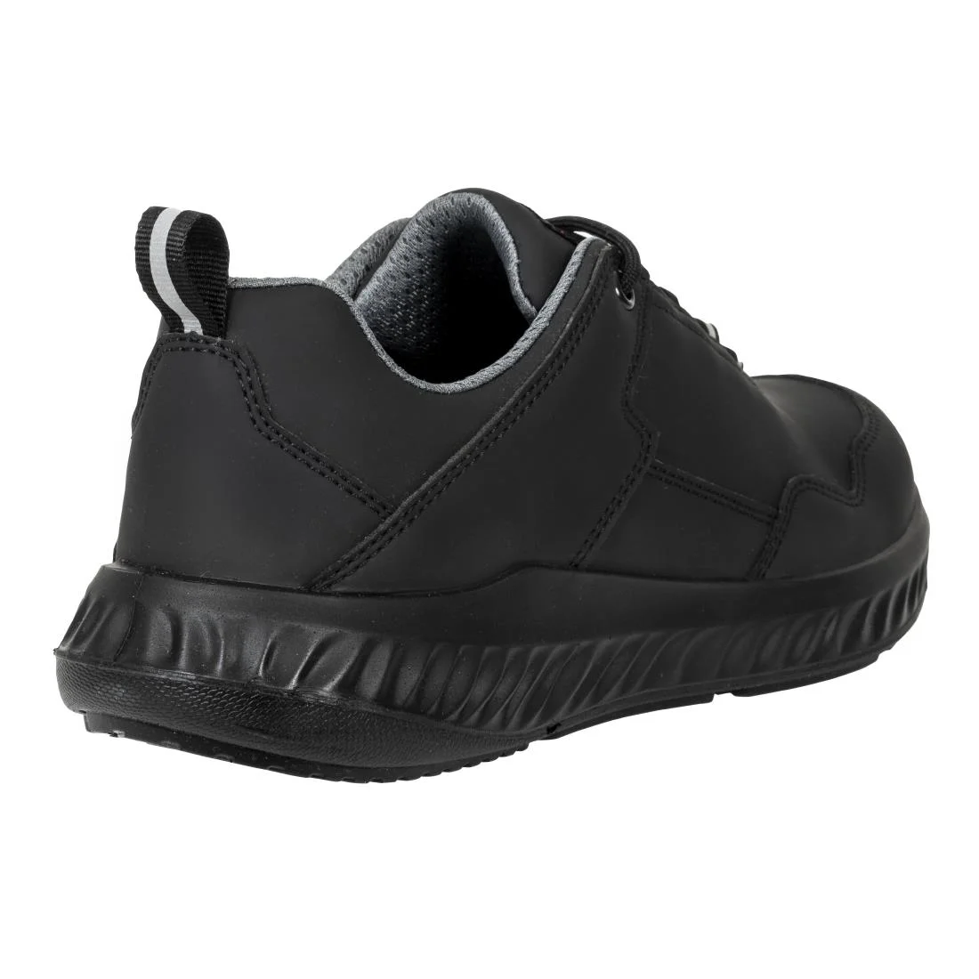 Slipbuster Recycled Microfibre Safety Trainer Matte Black - Image 7