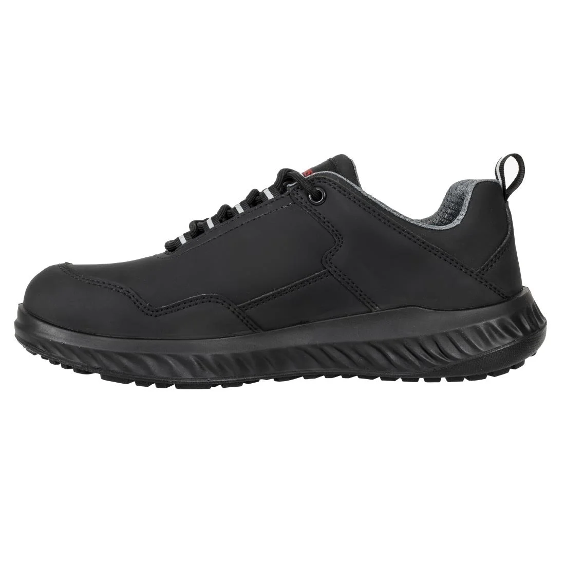 Slipbuster Recycled Microfibre Safety Trainer Matte Black - Image 9