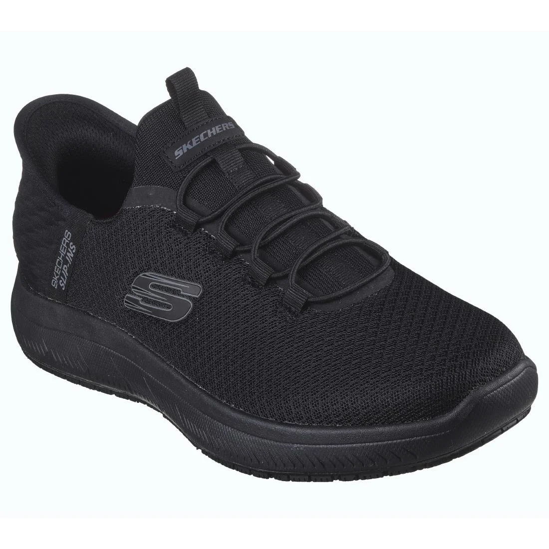 Skechers Mens Summit SR Slip Ins Black