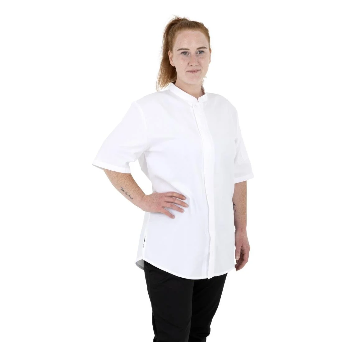 Southside Harlem Chef Jacket Mesh White - Image 7