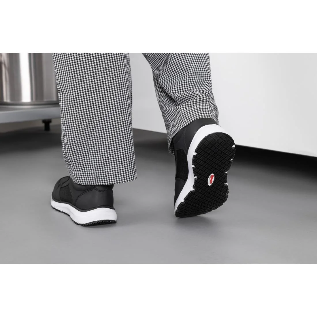 Slipbuster Veso Trainers Black/Red - Image 9