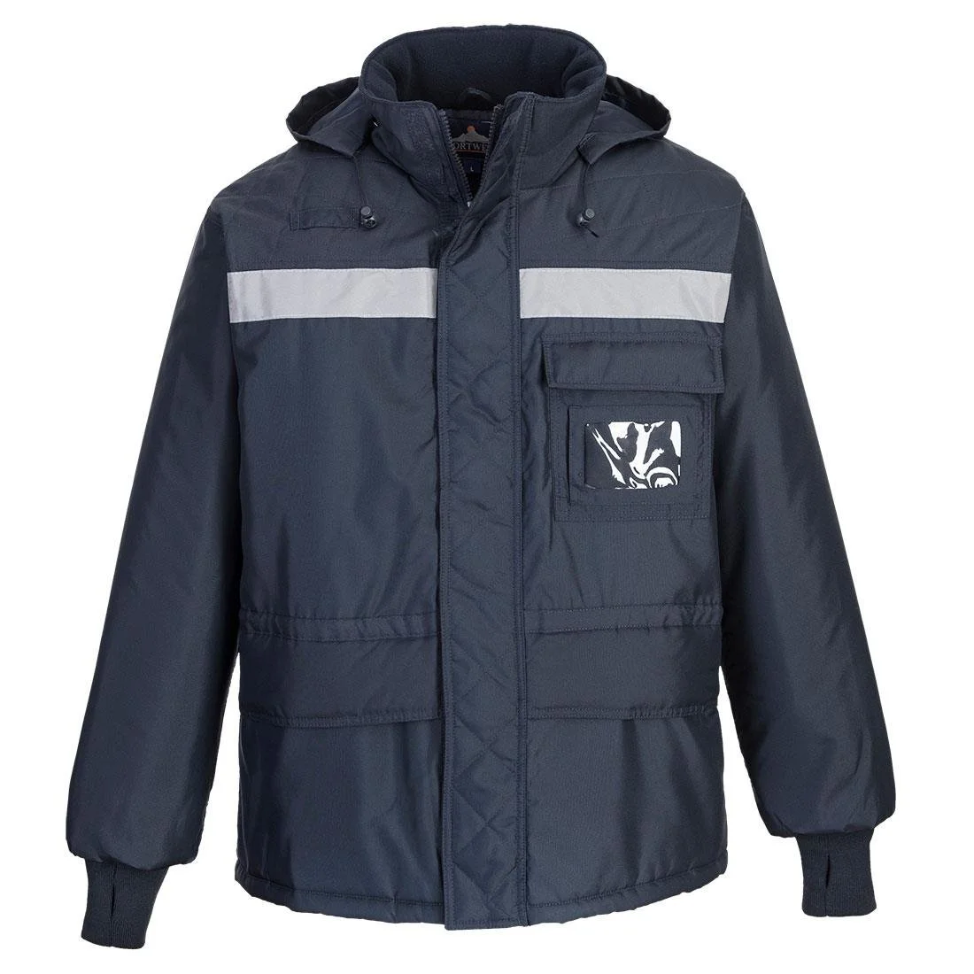 Portwest Navy Coldstore Jacket