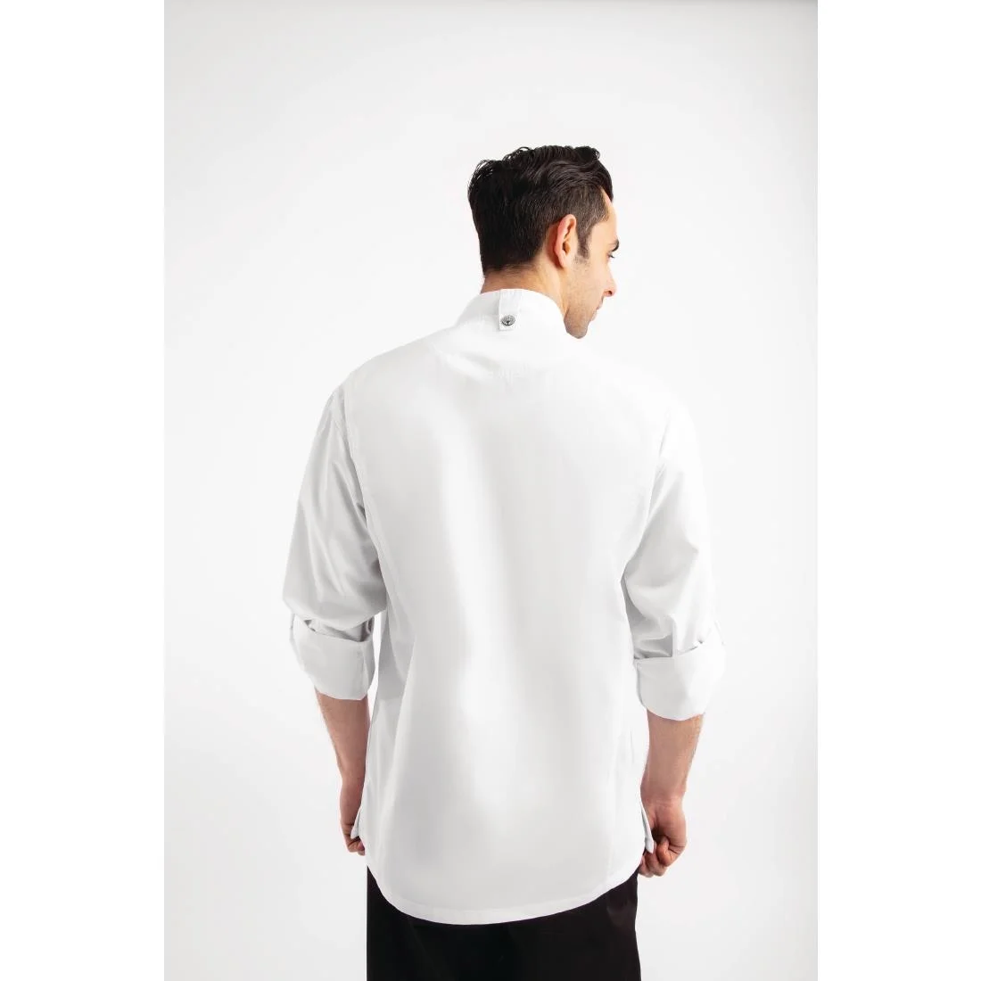 Chef Works Unisex Hartford Lightweight Chef Jacket White - Image 13