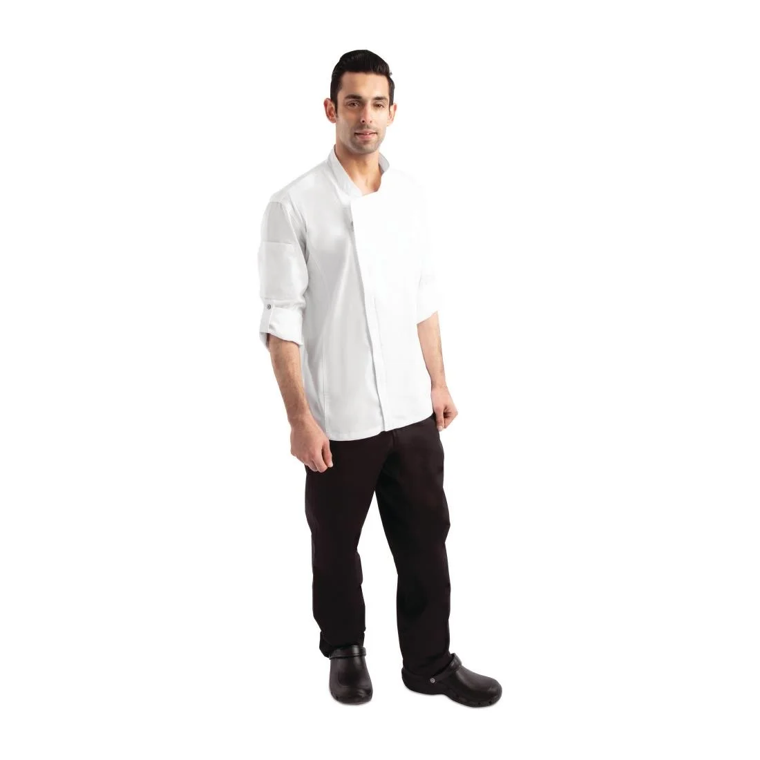 Chef Works Unisex Hartford Lightweight Chef Jacket White - Image 15