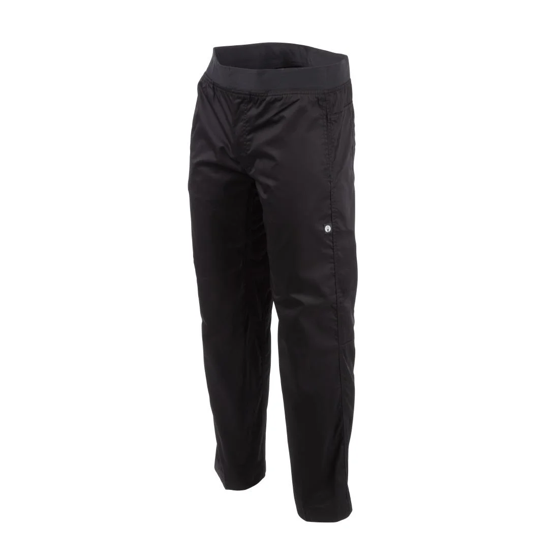 Chef Works Men's Lightweight Slim Trouser Black - Image 4