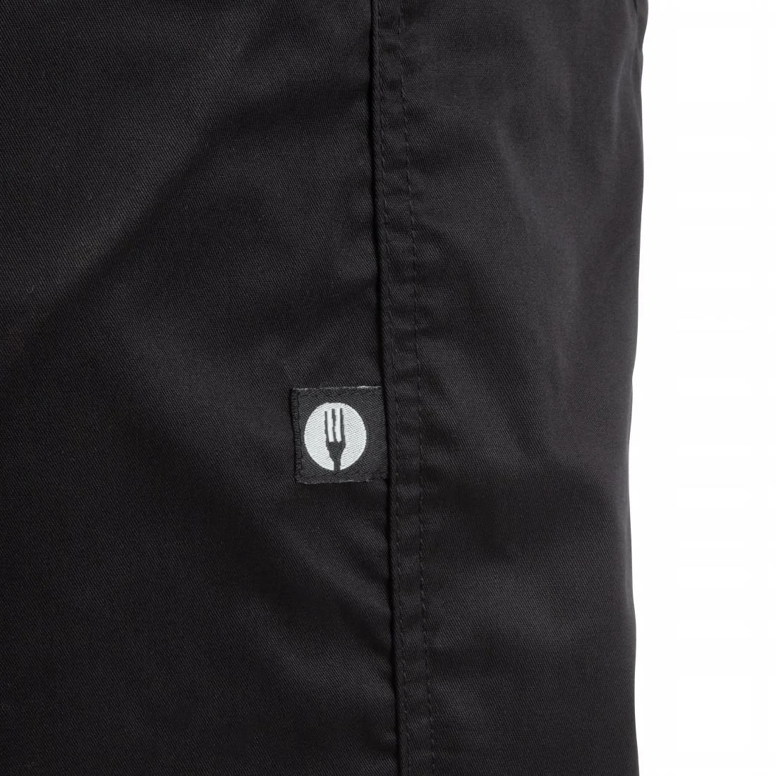 Chef Works Men's Lightweight Slim Trouser Black - Image 5