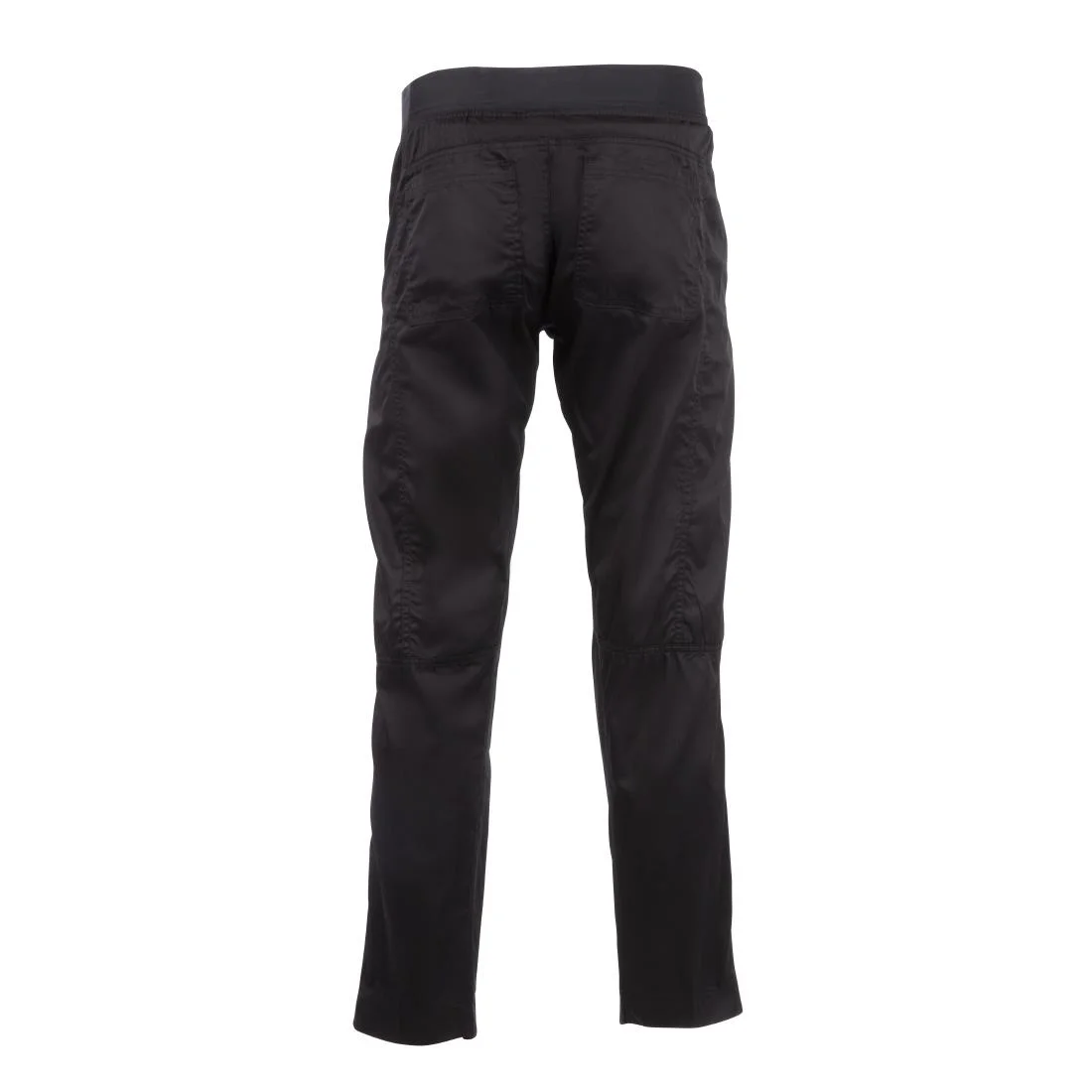 Chef Works Men's Lightweight Slim Trouser Black - Image 7