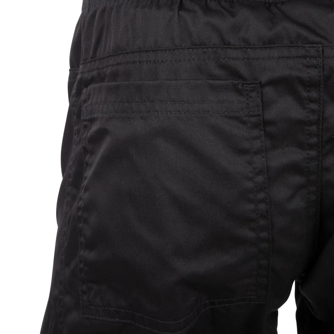 Chef Works Men's Lightweight Slim Trouser Black - Image 8