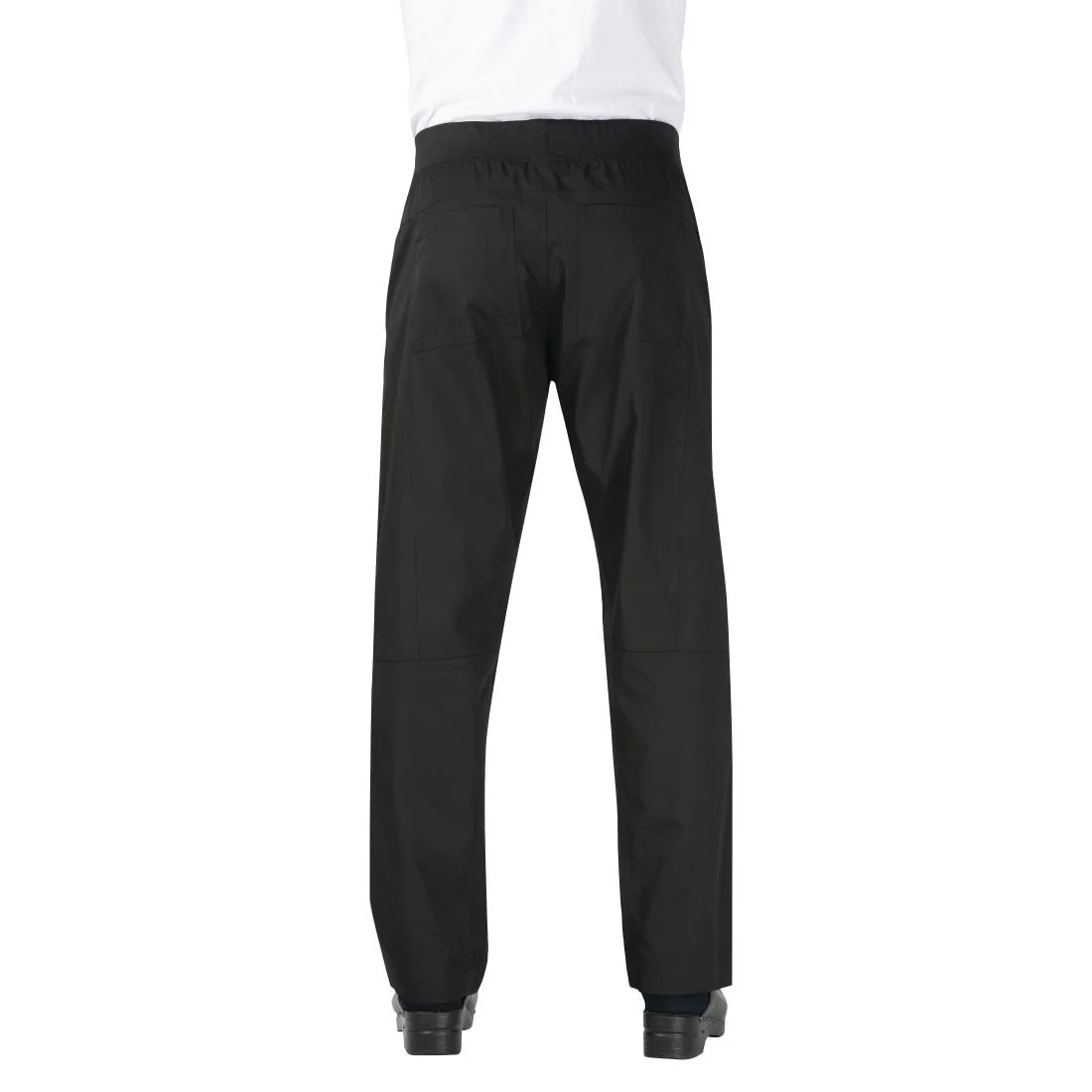 Chef Works Men's Lightweight Slim Trouser Black - Image 11