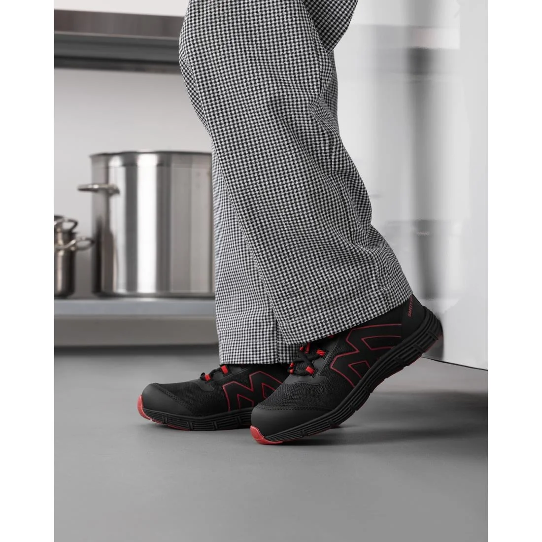 Slipbuster Mesh Safety Trainers Black - Image 3