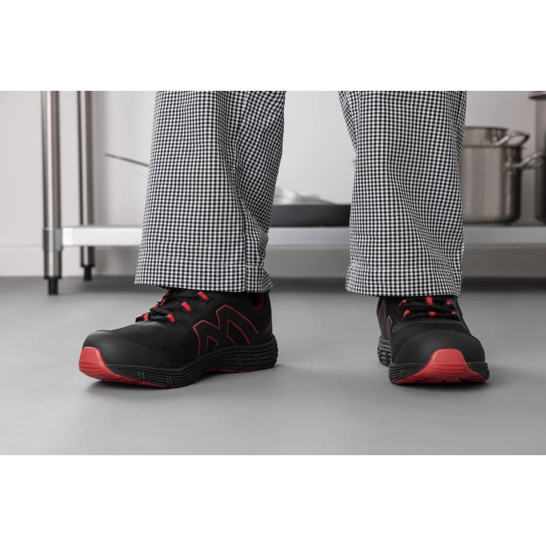 Slipbuster Mesh Safety Trainers Black - Image 4