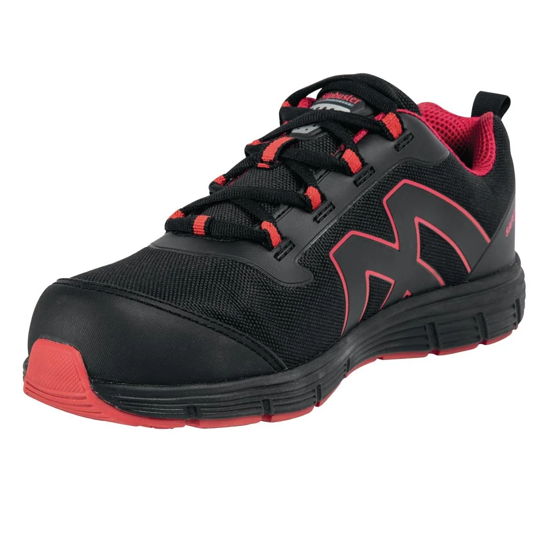 Slipbuster Mesh Safety Trainers Black - Image 7