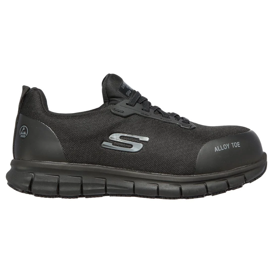 Skechers Womens Safety Shoe with Alloy Toe Cap - Image 4