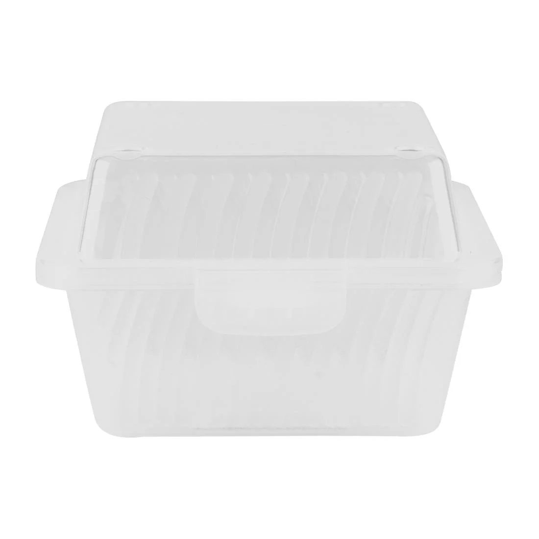 FSG Returnables Small Burger Boxes Clear 500ml (24 Pack)