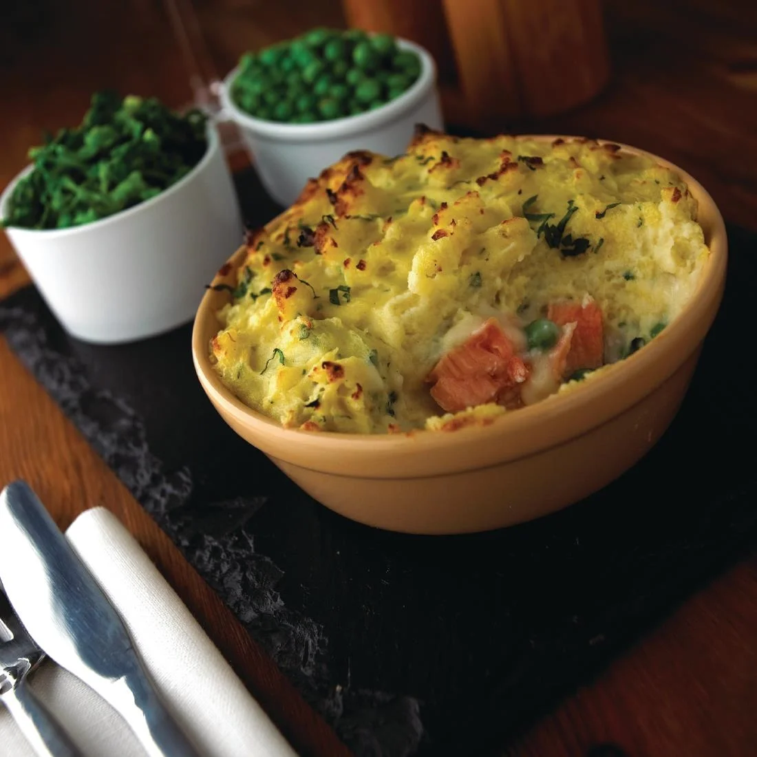 Olympia Stoneware Round Pie Bowls 119mm - Image 2