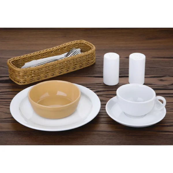 Olympia Stoneware Round Pie Bowls 137mm